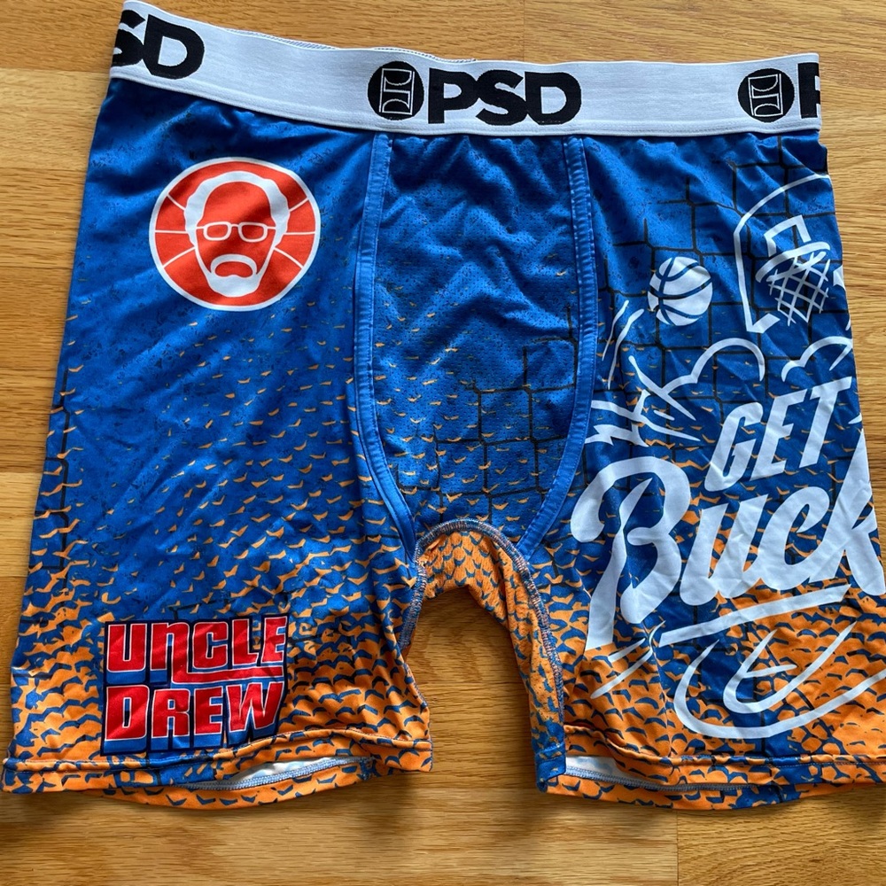 PSD Men's Boxer Briefs Size XL Uncle Drew
